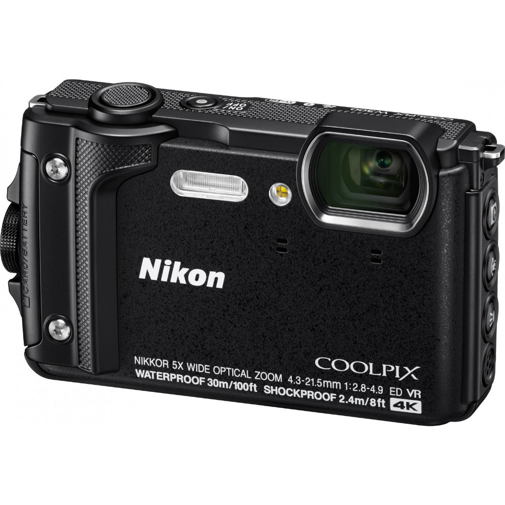 Фотоапарат NIKON Coolpix W300 Black (VQA070E1) Тип водонепроникний