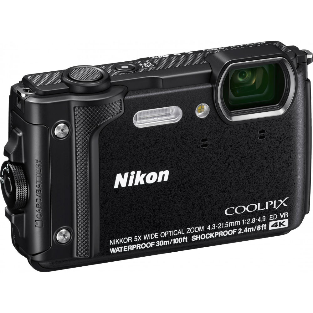 Фотоапарат NIKON Coolpix W300 Black (VQA070E1) Кіл-ть ефективних мегапікслів 16