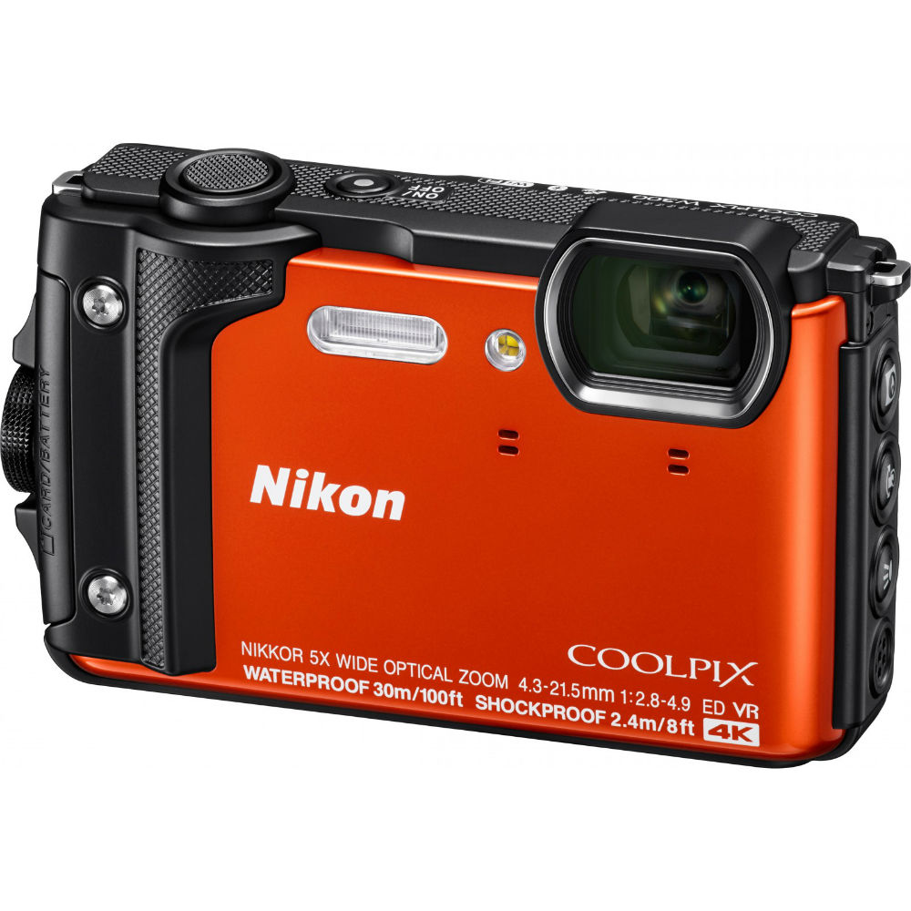 Фотоапарат NIKON Coolpix W300 Orange (VQA071E1) Тип водонепроникний