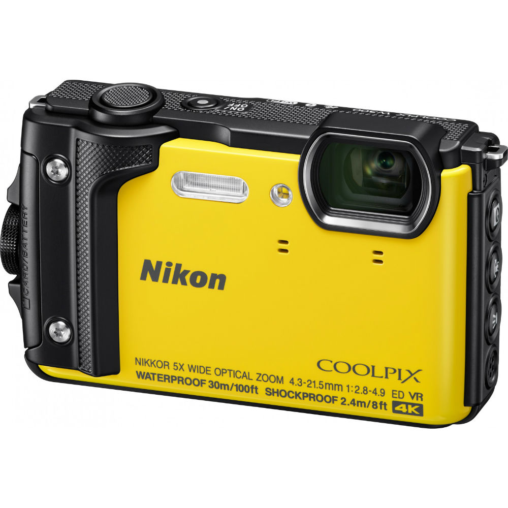 Фотоапарат NIKON Coolpix W300 Yellow (VQA072E1) Тип водонепроникний