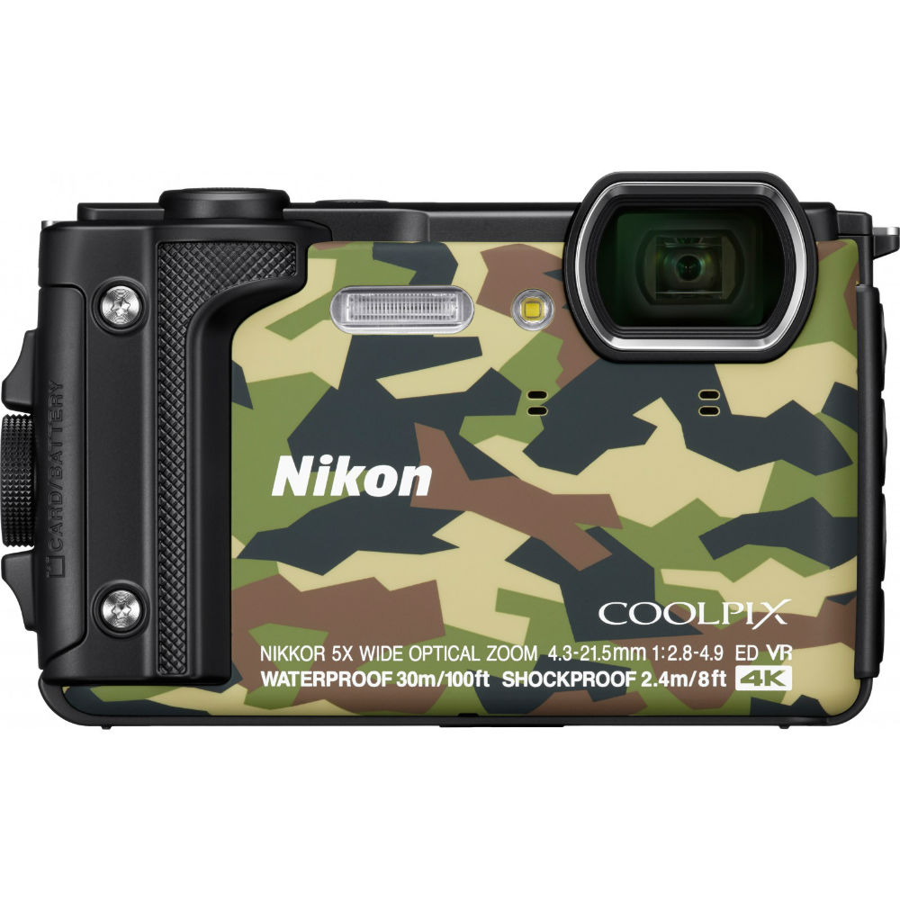 

Фотоаппарат NIKON Coolpix W300 Camouflage (VQA073E1), Coolpix W300