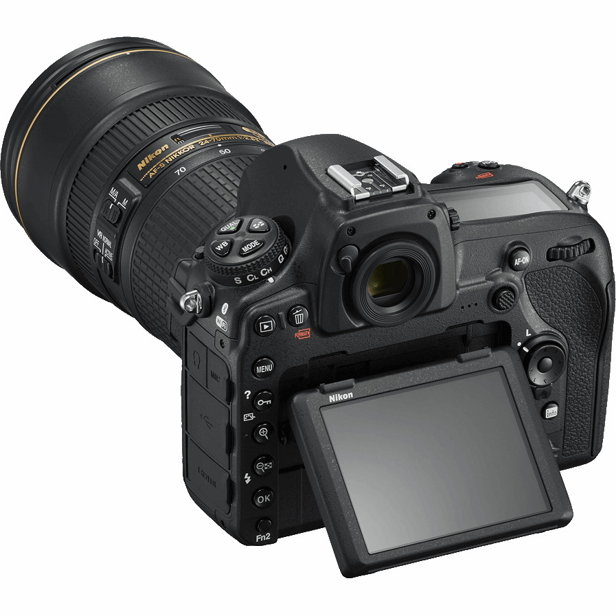 Зовнішній вигляд Фотоапарат NIKON D850 body (VBA520AE)