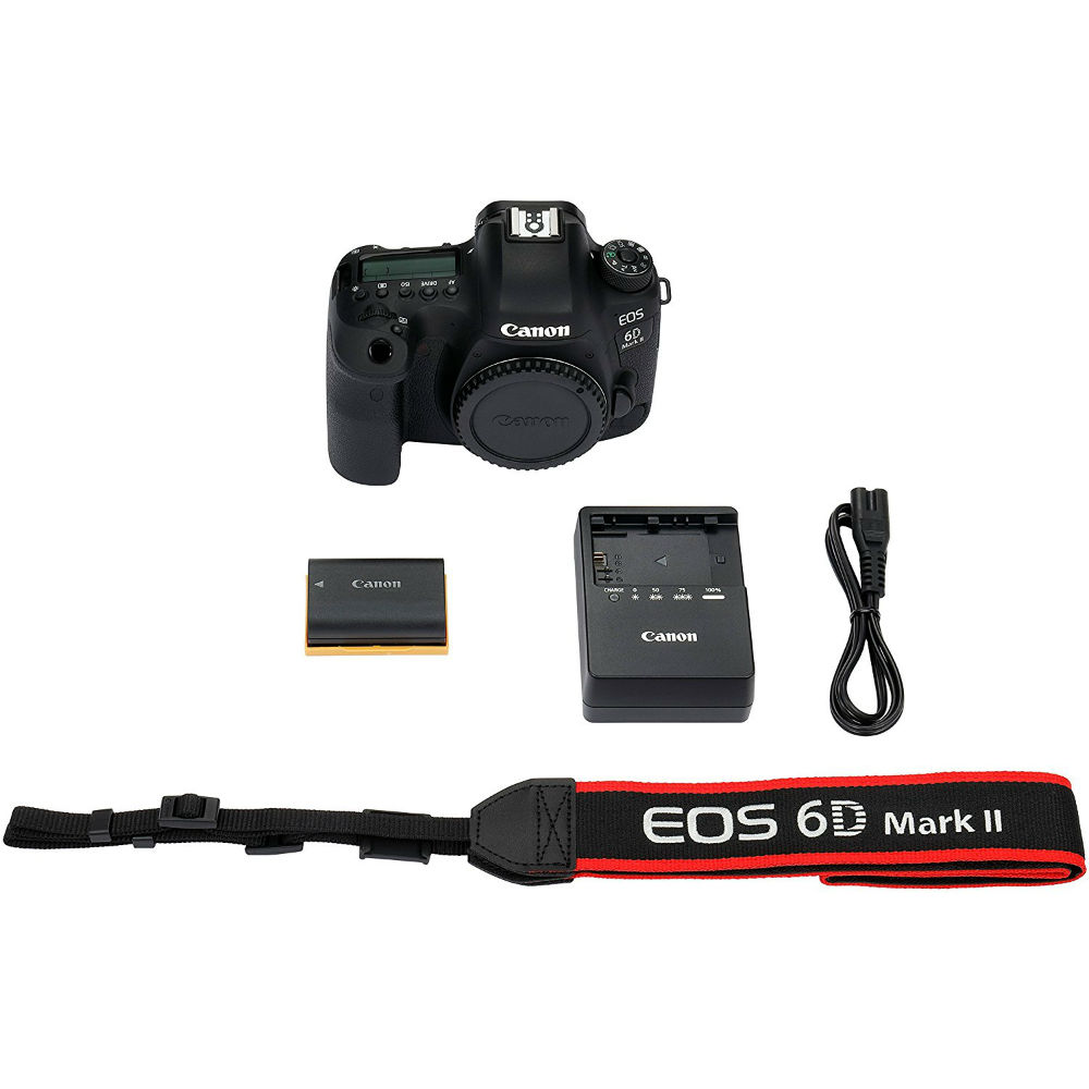 Зовнішній вигляд Фотоапарат CANON EOS 6D MKII Body