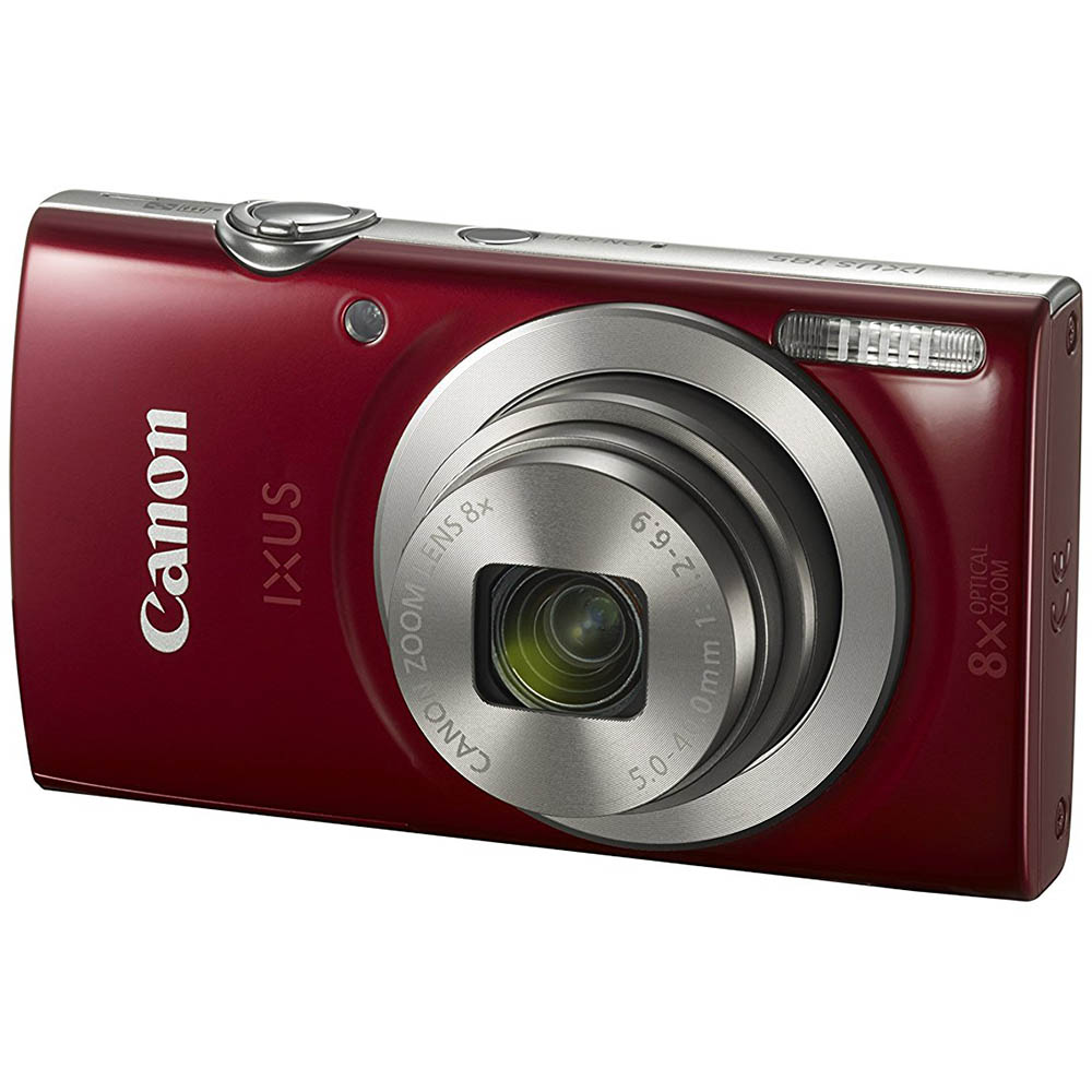 Фотоаппарат CANON IXUS 185 Red (1809C008AA) Тип компактный