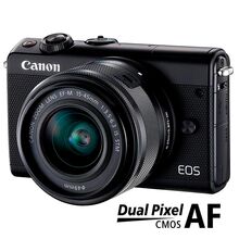 Фотоаппарат CANON EOS M100 15-45 RUK (CSC) Black (2209C048AA)