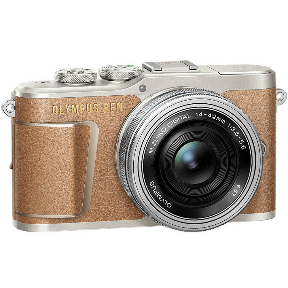 Фотоапарат OLYMPUS E-PL9 14-42 mm Pancake Zoom Kit (V205092NE000) brown/silver Тип матриці MOS