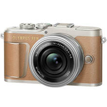 Фотоапарат OLYMPUS E-PL9 14-42 mm Pancake Zoom Kit (V205092NE000) brown/silver