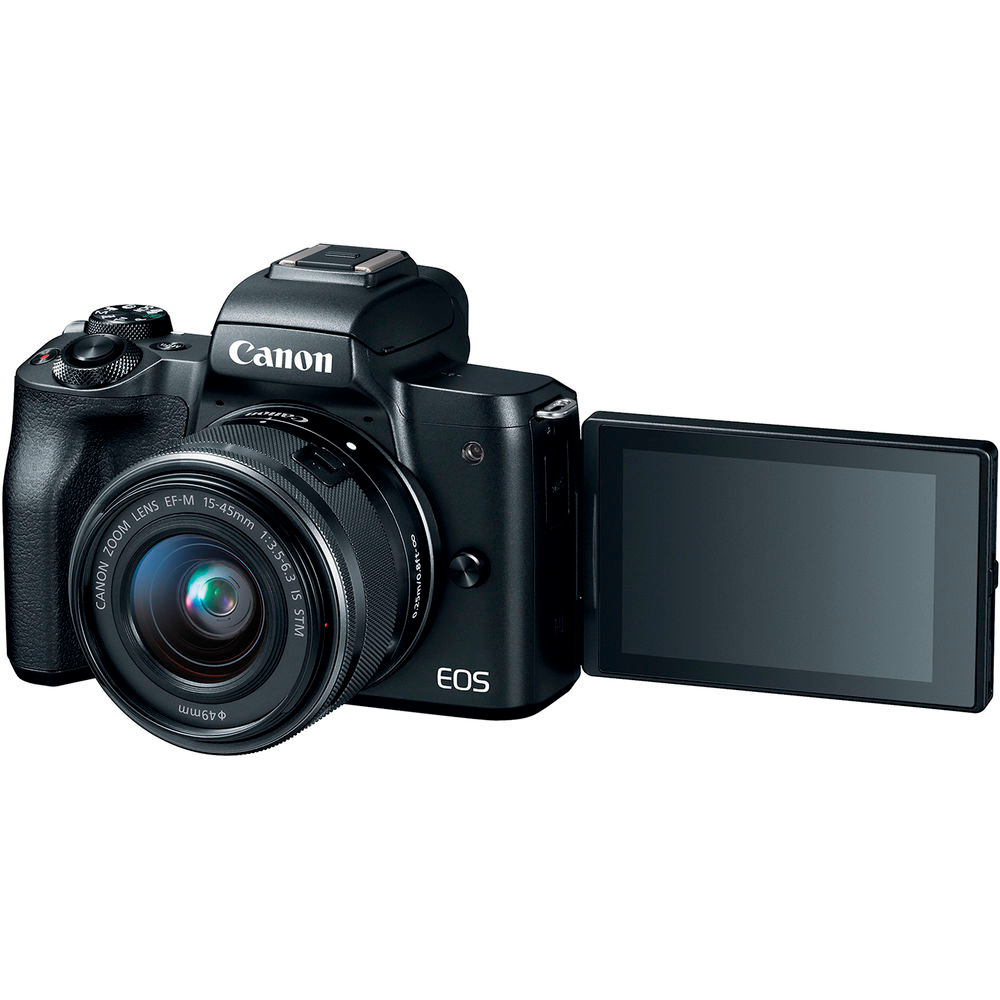 Фотоаппарат CANON EOS M50 EF-M 15-45mm f/3.5-6.3 IS STM Кол-во эффективных мегапикселей 24.1