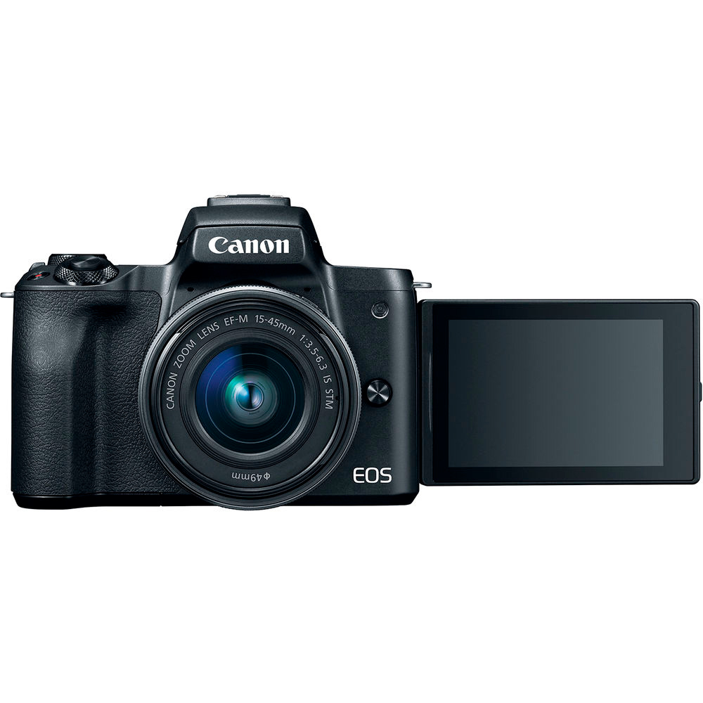 Внешний вид Фотоаппарат CANON EOS M50 EF-M 15-45mm f/3.5-6.3 IS STM