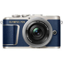 Фотоапарат OLYMPUS E-PL9 14-42 mm Pancake Zoom Kit (V205092UU010) blue/silver