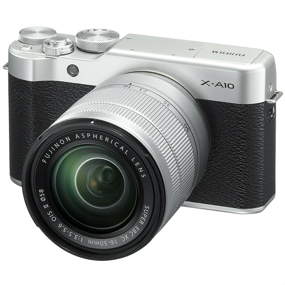 Фотоаппарат FUJIFILM X-A10 + XC 16-50mm Kit Silver (16534352) Кол-во эффективных мегапикселей 16.3