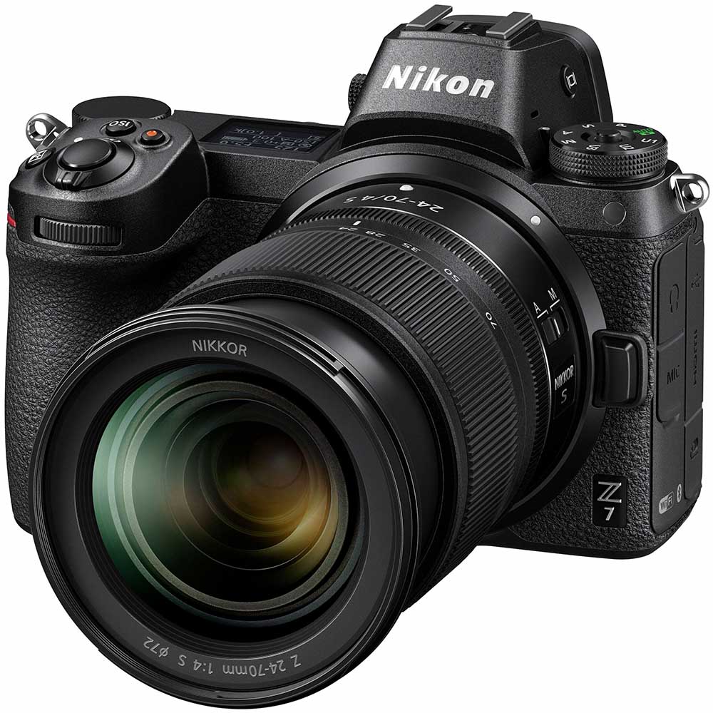 Фотоапарат NIKON Z 7 + 24-70mm f4 Kit Тип матриці CMOS (КМОП)