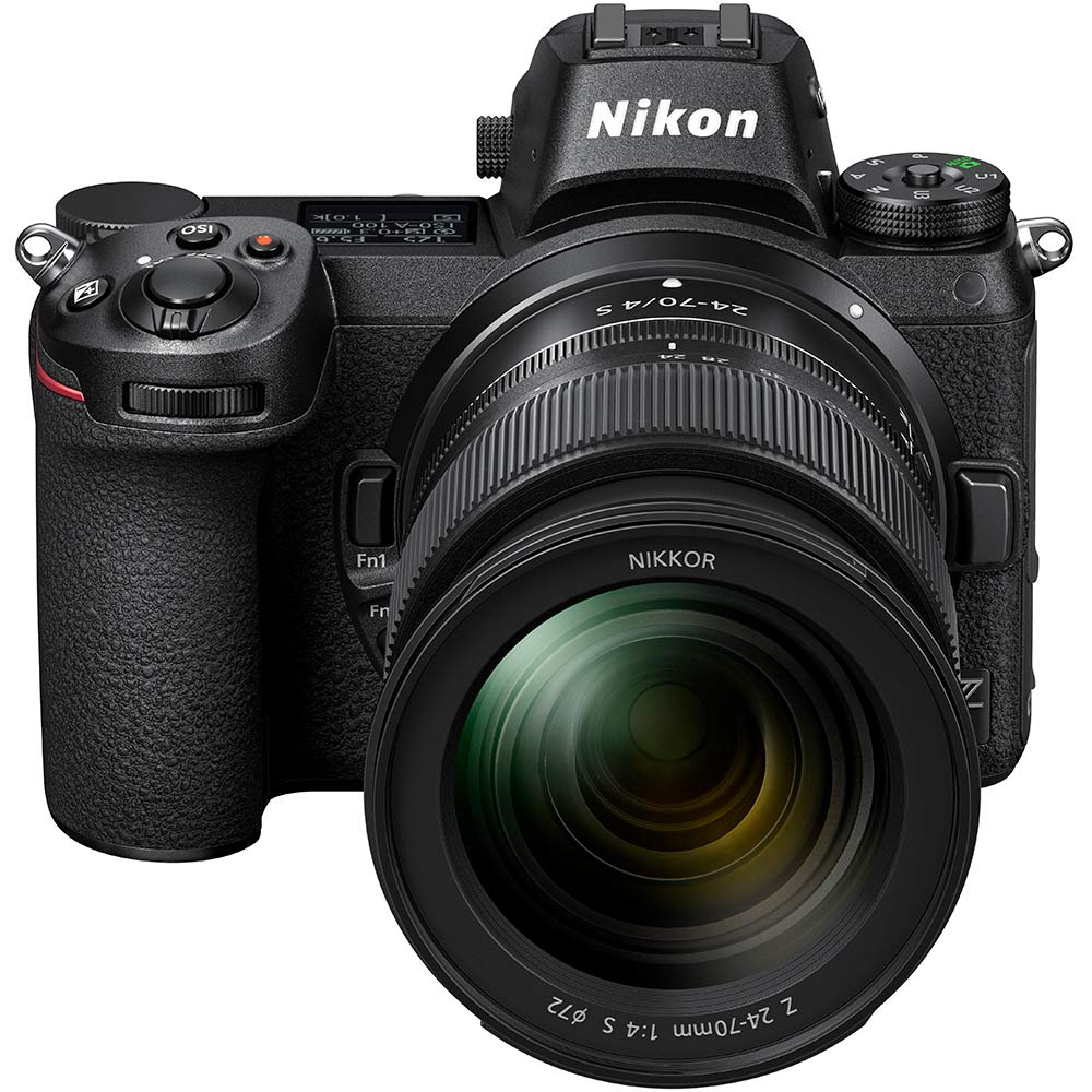 Зовнішній вигляд Фотоапарат NIKON Z 7 + 24-70mm f4 Kit