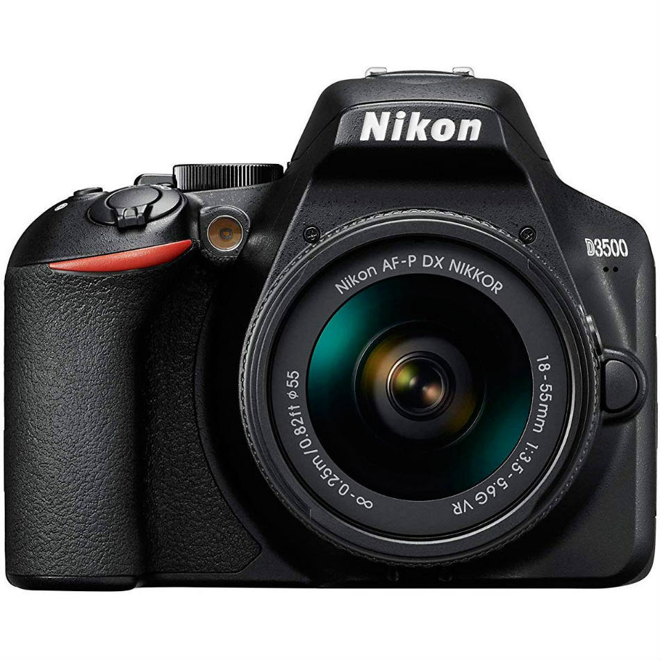 Фотоапарат NIKON D3500 + AF-P 18-55VR KIT Кіл-ть ефективних мегапікслів 24.2