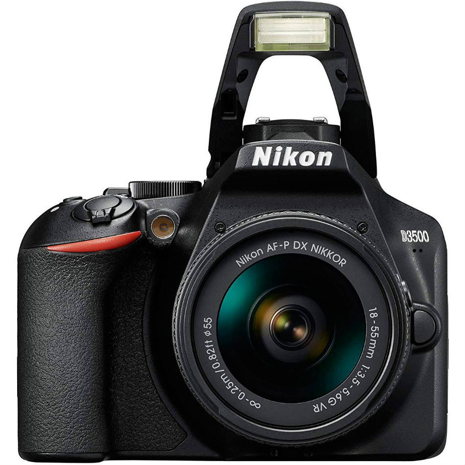 Зовнішній вигляд Фотоапарат NIKON D3500 + AF-P 18-55VR KIT