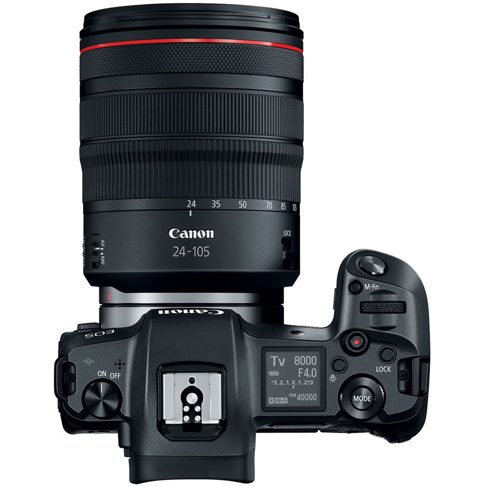 Фотоапарат CANON EOS R + MT ADPT EF-EOS R RUK (3075C066AA) Тип матриці CMOS (КМОП)
