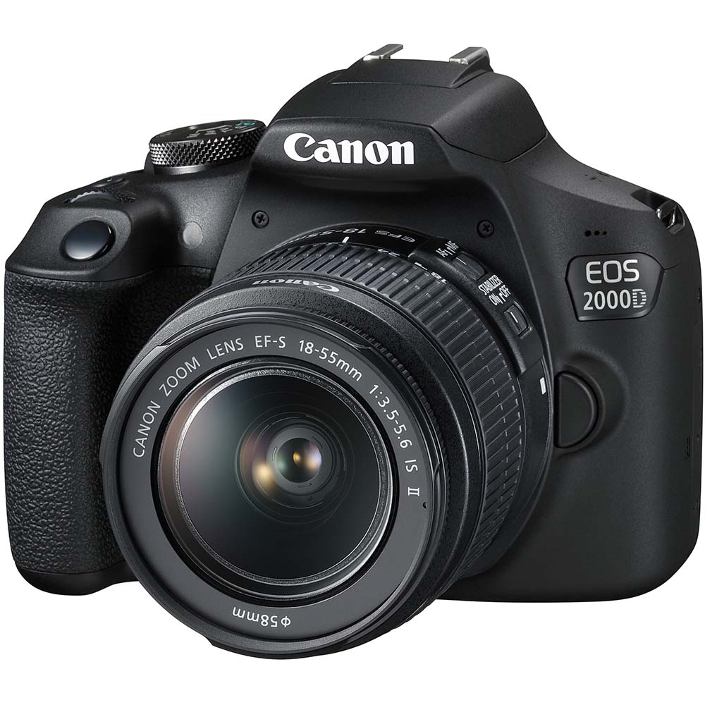 Фотоаппарат CANON EOS 2000D 18-55 IS Тип матрицы CMOS (КМОП)