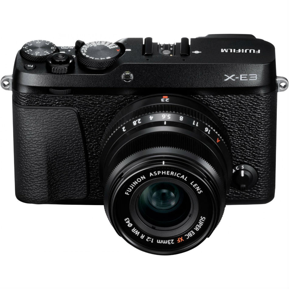 Фотоапарат FUJIFILM X-E3 + XF 23mm F2.0 Kit Black (16559118) Тип системний