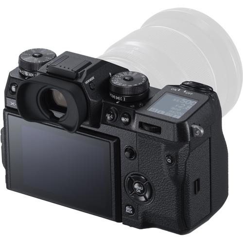 Зовнішній вигляд Фотоапарат FUJIFILM X-H1 + VPB-XH1 Black (16568767)