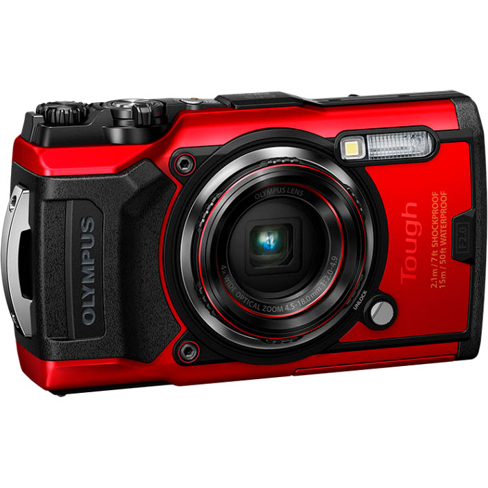 Фотоаппарат OLYMPUS TG-6 Red Кол-во эффективных мегапикселей 12