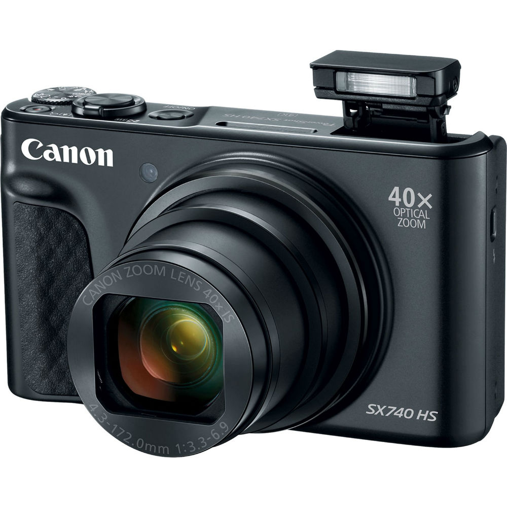 Фотоапарат CANON Powershot SX740 HS Black (2955C012) Кіл-ть ефективних мегапікслів 20.3