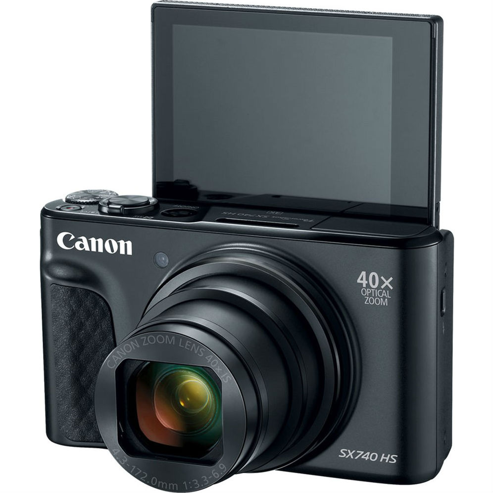 Фотоапарат CANON Powershot SX740 HS Black (2955C012) Розмір матриці 1/2.3" (6.2 х 4.6 мм)