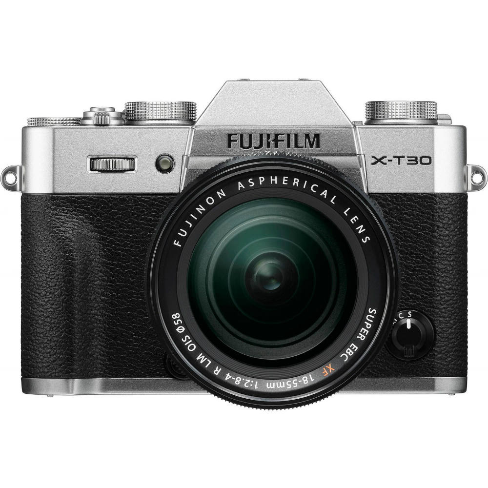 Фотоапарат FUJIFILM X-T30 + XF 18-55mm F2.8-4R Kit Silver (16619841)