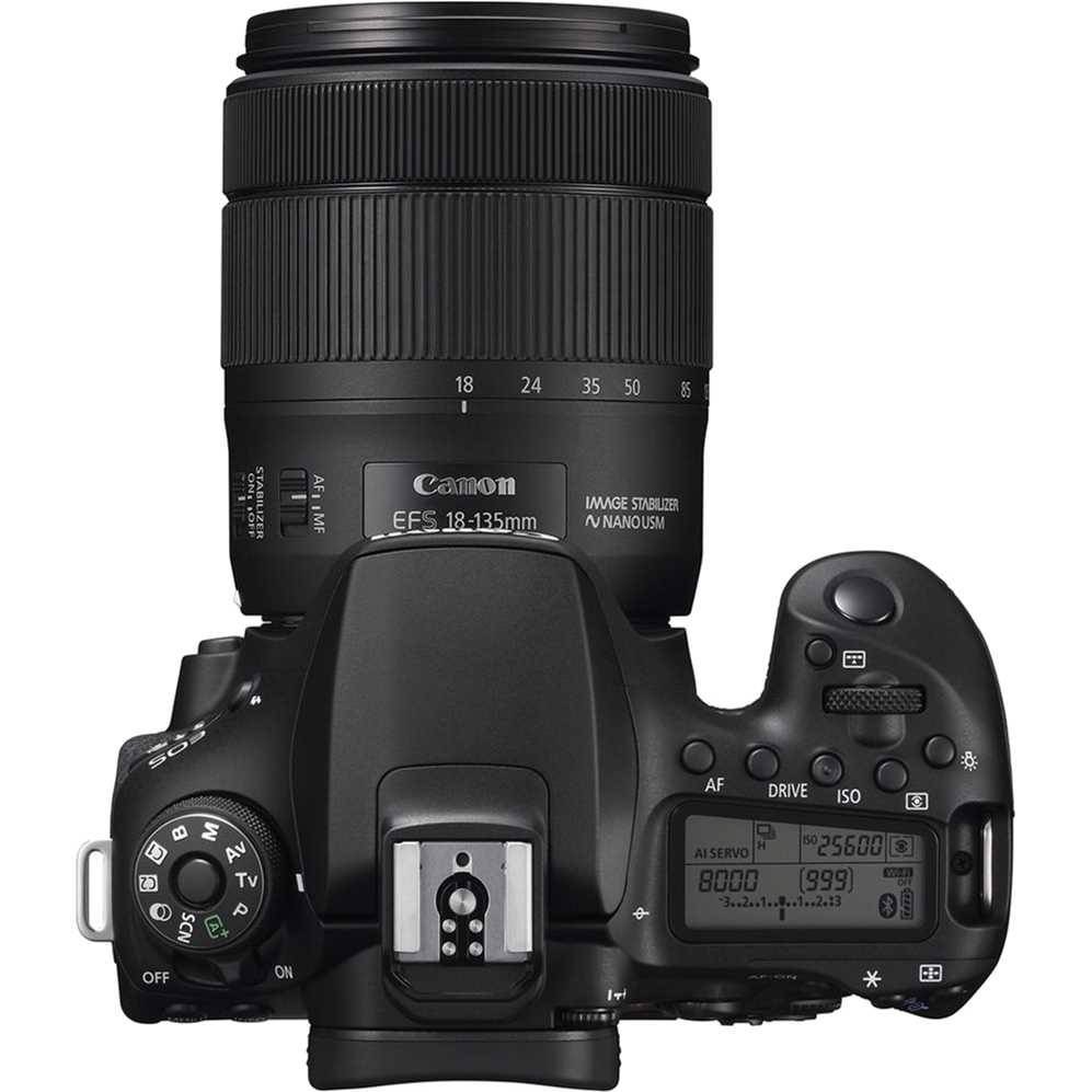 Фотоапарат Canon EOS 90D EF-S 18-135mm IS USM Kit Black (3616C029AA) Тип матриці CMOS (КМОП)