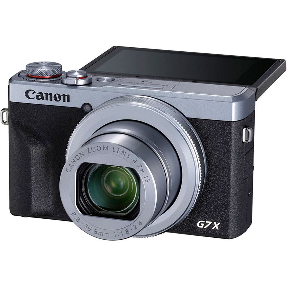 Фотоаппарат CANON Powershot G7 X Mark III Silver Кол-во эффективных мегапикселей 20.1