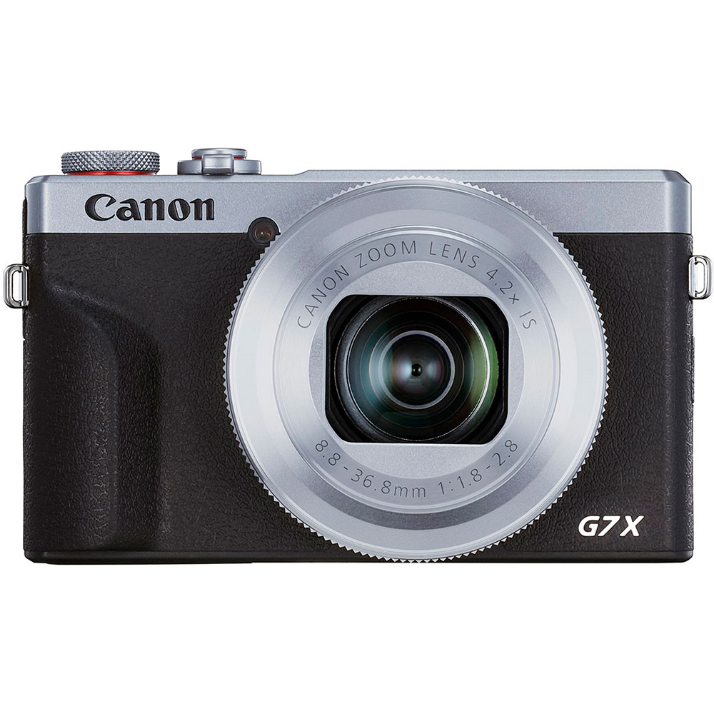 Фотоаппарат CANON Powershot G7 X Mark III Silver Размер матрицы 1" (13.2 х 8.8 мм)