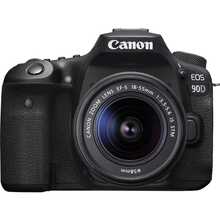Фотоаппарат Canon EOS 90D EF-S 18-55mm IS STM Kit Black (3616C030AA)