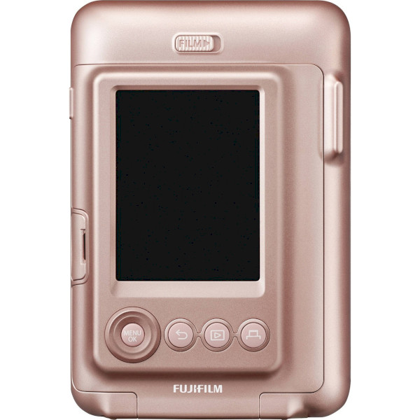 Зовнішній вигляд Фотоапарат FUJIFILM INSTAX Mini LiPlay Blush Gold (16631849)