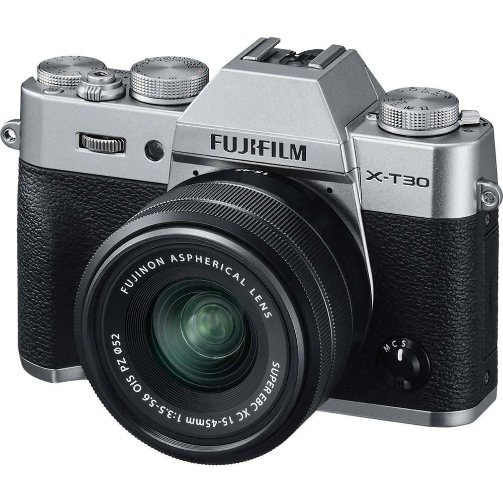 Фотоапарат FUJIFILM X-T30 + XC 15-45mm F3.5-5.6 Kit Silver (16619126) Кіл-ть ефективних мегапікслів 26.1