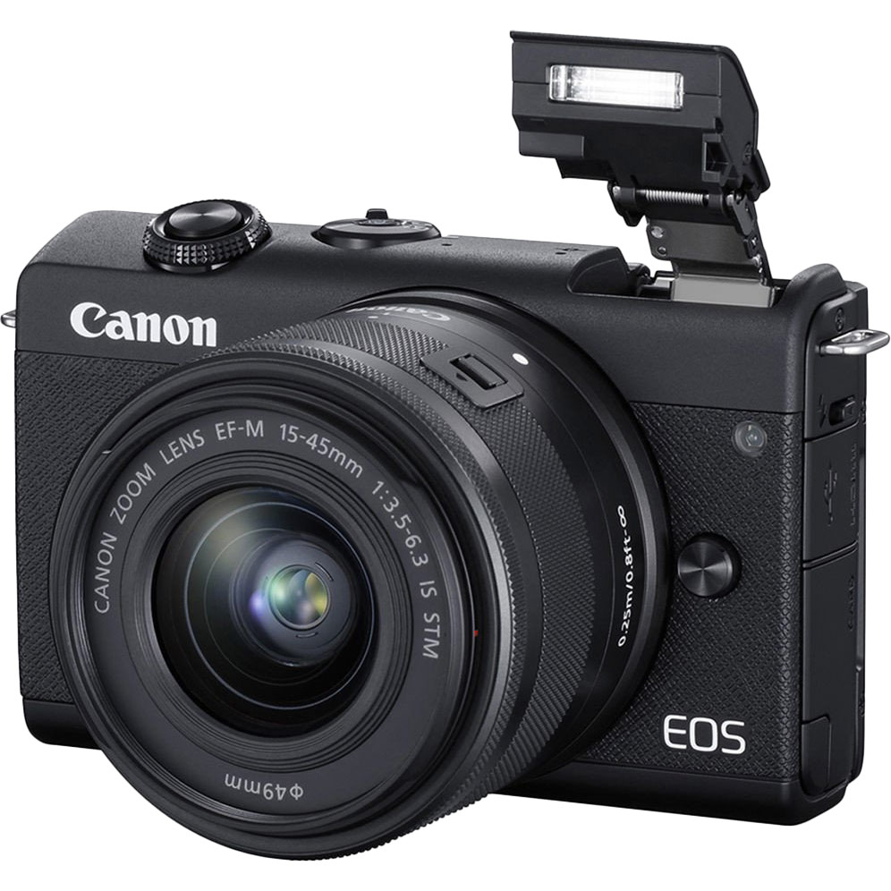 Фотоапарат CANON EOS M200 + 15-45 IS STM Kit Black (3699C027AA) Тип системний