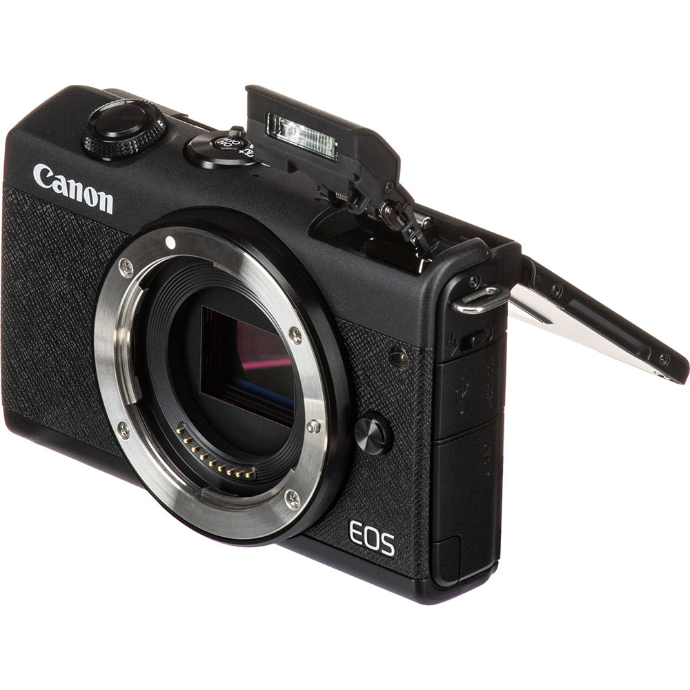 Огляд Фотоапарат CANON EOS M200 + 15-45 IS STM Kit Black (3699C027AA)