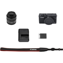 Фотоапарат CANON EOS M200 + 15-45 IS STM Kit Black (3699C027AA)