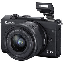 Фотоапарат CANON EOS M200 + 15-45 IS STM Kit Black (3699C027AA)