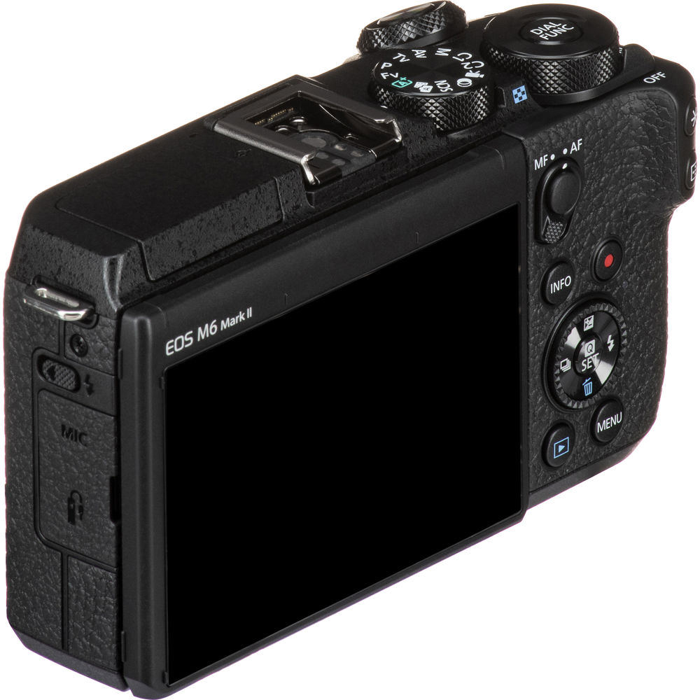 Замовити Фотоапарат CANON EOS M6 Mark II Body Black (3611C051)