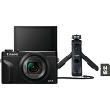 Фотоаппарат CANON Powershot G7 X Mark III Black VLogger Kit (3637C029)