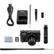 Фотоапарат CANON Powershot G7 X Mark III Black VLogger Kit (3637C029)