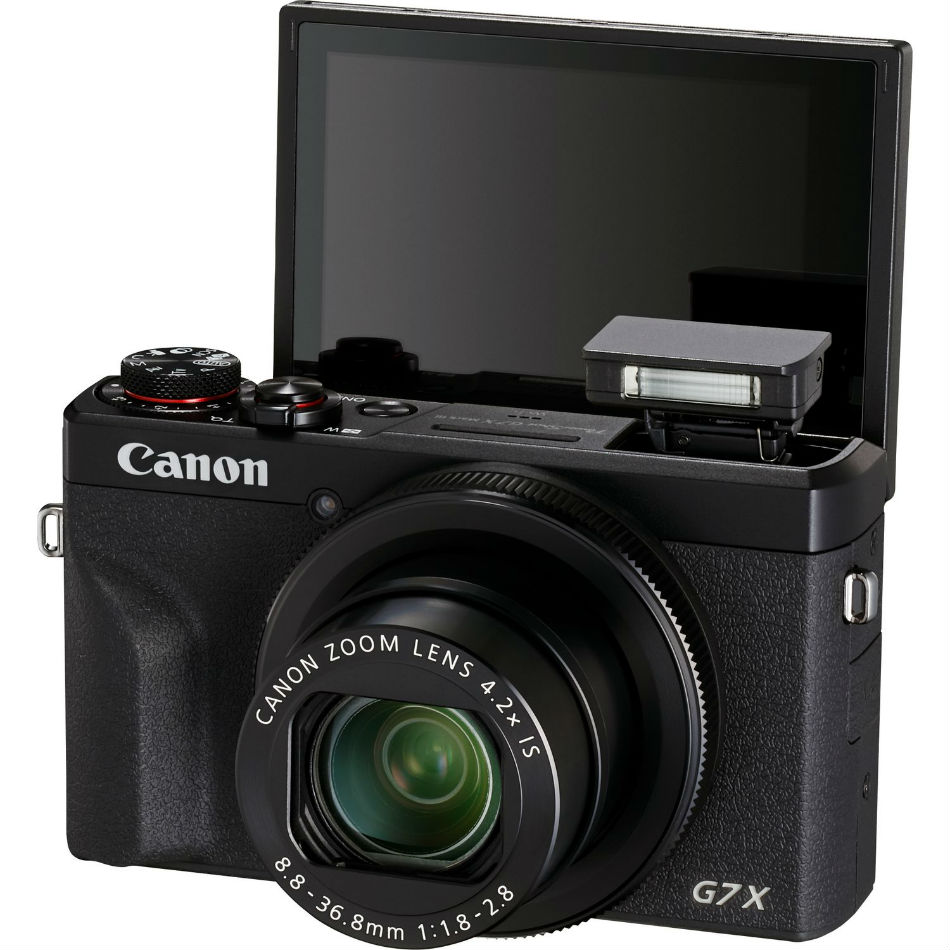 Фотоапарат CANON Powershot G7 X Mark III Black VLogger Kit (3637C029) Кіл-ть ефективних мегапікслів 20.1