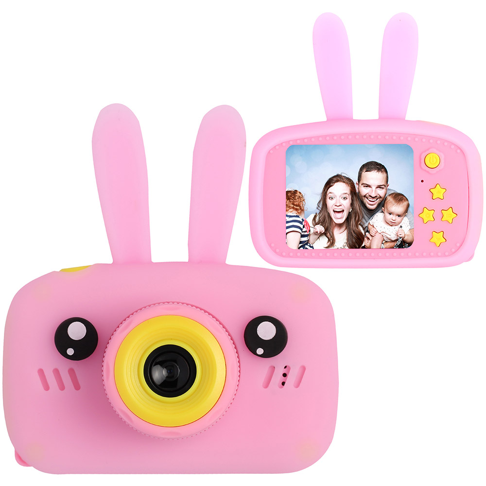 Фотоаппарат детский XOKO KVR-010 Rabbit Pink (KVR-010-PN) Кол-во эффективных мегапикселей 2