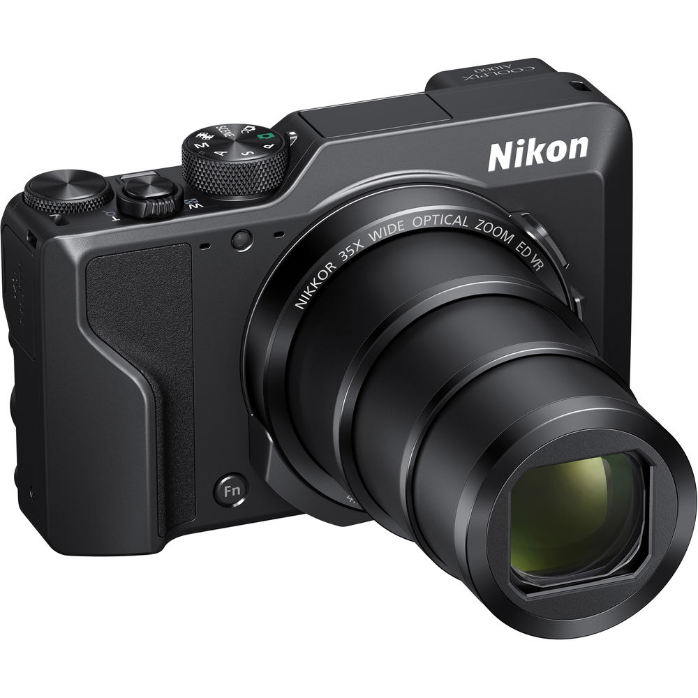 Зовнішній вигляд Фотоапарат NIKON Coolpix A1000 Black (VQA080EA)