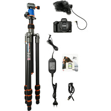 Фотоаппарат CANON EOS M50 EF-M 15-45 IS STM Web Kit Black (2680C060WCK)