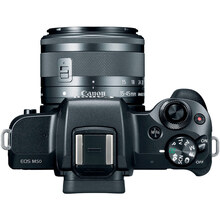 Фотоапарат CANON EOS M50 EF-M 15-45 IS STM Web Kit Black (2680C060WCK)