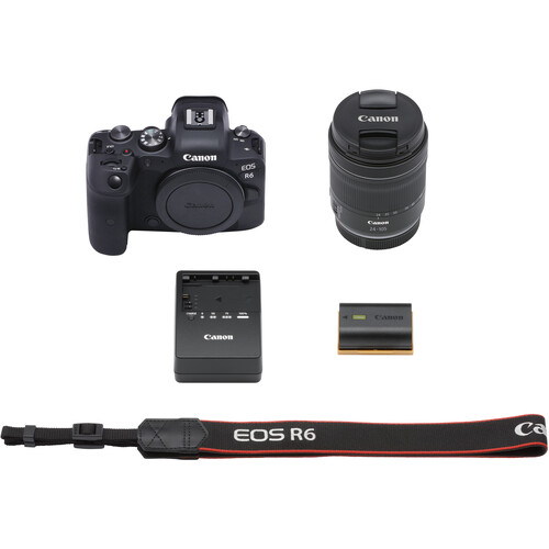 Зовнішній вигляд Фотоапарат CANON EOS R6 24-105 STM RUK/SEE (4082C046)