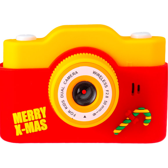 

Фотоаппарат детский XOKO KVR-200 Christmas Limited Edition Red/Yellow (KVR-200-RY), KVR-200 Christmas Limited Edition Red/Yellow