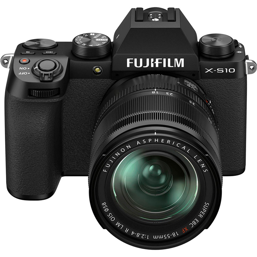 Фотоапарат FUJIFILM X-S10++ XF 18-55mm F2.8-4.0 Kit Black (16674308) Тип системний