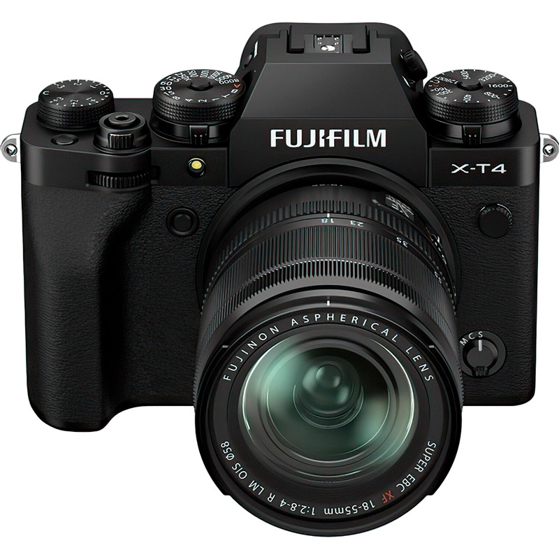 Фотоапарат FUJIFILM X-T4 + XF 18-55mm F2.8-4 Kit Black (16650742) Тип системний