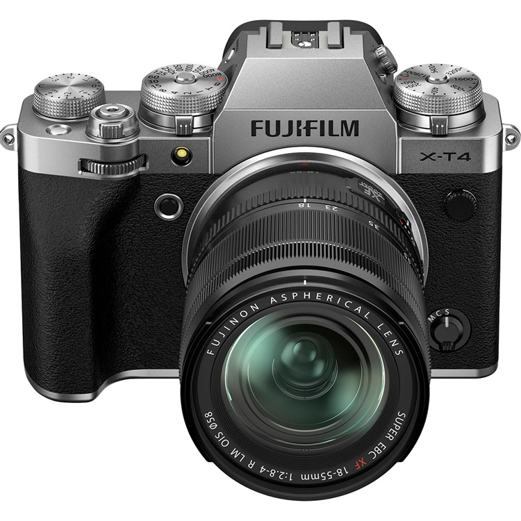 Фотоапарат FUJIFILM X-T4 + XF 18-55mm F2.8-4 Kit Silver (16650883) Тип системний